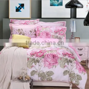 Import Fashion Embroider China Supplier 100% Cotton Percale Bedding Sets thumbnail-1