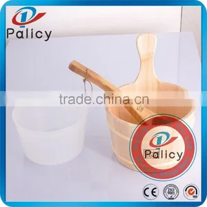 Wooden Sauna Bucket Wood Sauna Ladle Sauna Accessories thumbnail-5