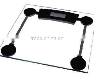 Classical Transparent Glass Digital Bathroom Weighing Scale 150kg thumbnail-1
