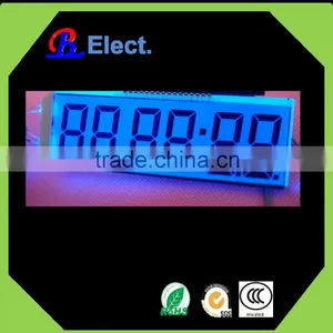 Negative Transparent Fuel Dispenser Lcd Display,segment Digit Small Lcd Screen thumbnail-1