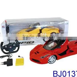 2015 Hot New Car Toy 1 10 Scale Model rc Car Kit 5ch Remote Control Sport Car thumbnail-1
