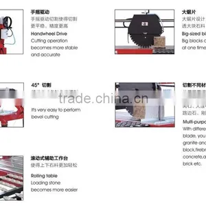 Laizhou Oriental Machinery Big Blade Rough Stone Cutter Machine thumbnail-5