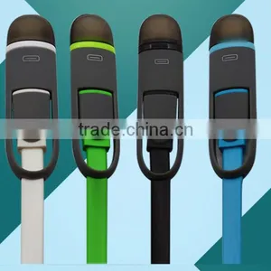 2 In1 Usb Cable Usb Data Cable for Iphone/samsung thumbnail-4