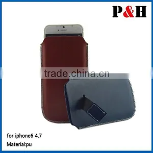 2015 High Quality Leather Case for IPhone 6 thumbnail-1