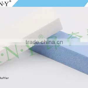 Professional Emery Sand 4 Sides White Sponge Nail File Block thumbnail-4