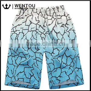 2016 Summer Fashion New Korean Style Loose Beach Plus Size Board Shorts For Men thumbnail-1