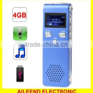 Support Telephone Recording Monitor Hearing Aid & VOR Voice 4GB MP3 Digital Voice Recorder thumbnail-1