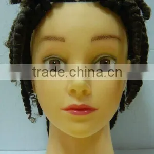 Afro Mannequin Head Training Head Manikin Head With Hair Quality Choice thumbnail-1
