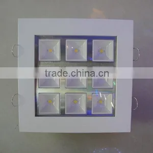 LED Grille Light 9W,720-810lm,AC90-256V,square Shape,high Quality,high Brightness thumbnail-1