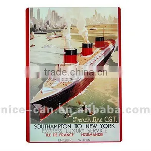 Nice Design Beautiful High Quality Customized Tin Signs thumbnail-2