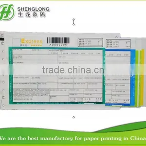 (PHOTO)FREE SAMPLE,Delivery Schedule,5-ply,back Gum,removable,barcode,express Waybill thumbnail-3