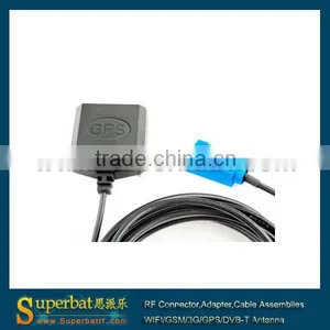 Rs232 Gps Receiver Module Mini Gps Antenna Fakra MFD2 RNS2 RNS-E MFD 2 VW SAT NAV thumbnail-1