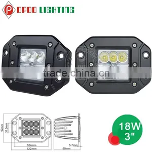 Hot 3 Inch 18w Cube Led Work Light for Car Accessories thumbnail-3