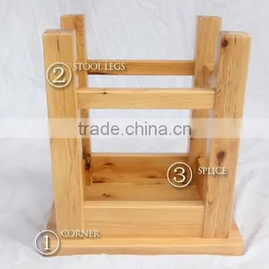 Dining Room Stool Harmless Paint Good for Family Use thumbnail-2