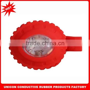 New Arrival Personalized Funny Silicone Led Bicycle Light thumbnail-1
