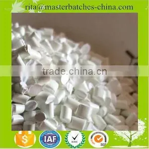 HDPE/LDPE/LLDPE White Masterbatch for Making Packaging Film and Plastic Bag thumbnail-1