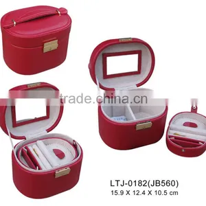 Custom Luxury Leather Jewelry Gift Box thumbnail-1