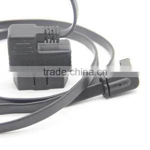 Cable Manufacture Supply High Quality Car OBD2 Male to Female Extension Cable Custom Wire Harness thumbnail-1