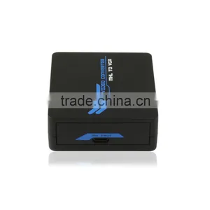 New Arrival MHL To VGA + 3.5mm AUDIO/SPDIF Mini Converter, With Micro Usb to Micro Usb Power Cable, Factory Supply thumbnail-2
