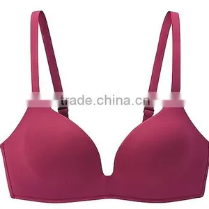 2014 New Arrival Ladies Underwear Seamless Wireless Soft Comfortable Bra thumbnail-2
