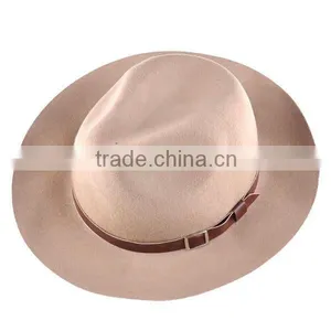 Ladies Red Wool Felt Hat thumbnail-5