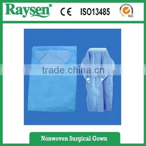 Medical Clothes Medical Consumable 35GSM SMS Surgical Gown thumbnail-5