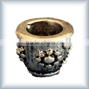 Silver Architectural Scale Model Metal Vase and Flower Pot for Building Model Layout, N03-014,scale Decorative Metal Mini Vase thumbnail-1