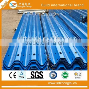 China Supply Highway W Beam Guardrail Price Per Meter thumbnail-1