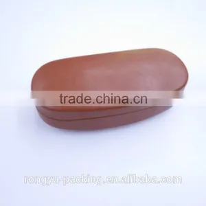 Hard Shell Iron Reading PU Leather Glasses Case thumbnail-1