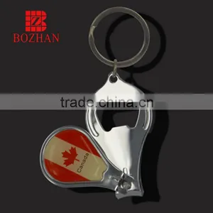 Free Design Canada Quality Standard Custom Die Cut Keychains thumbnail-1