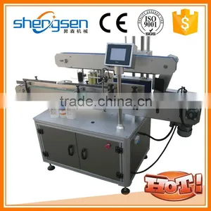 Adhesive Label Applicator for Single-label With Multi-surfaces Round Bottles thumbnail-1