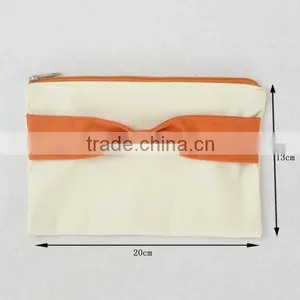 Newest Unique Design Recycled Eco Canvas Zipper Shopping Bag thumbnail-3