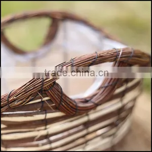 Handbag Shape Wicker Basket thumbnail-3
