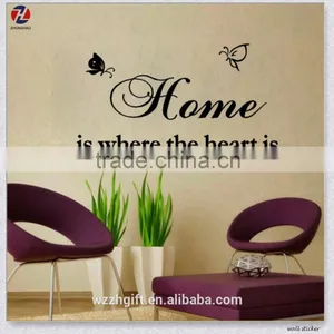 Self Adhesive Charming Wordings Design Eco-Friendly PVC Waterproof Room Art Decor Removable Wall Stickers thumbnail-5
