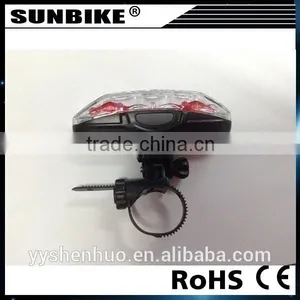 Factory Direct Sale Hot Sale Factory Direct Sale Cheap Bike 5 LED Rear Light thumbnail-2