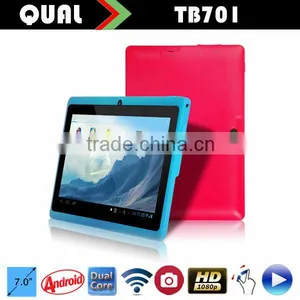 7 Inch Real 1800mah Battery Tablet Reviews Q88 Dual Core 512M 4G With Latest Android 4.4 thumbnail-1