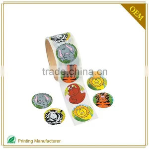 Custom Self Adhesive Sticker Paper Printing Roll Label Made In China thumbnail-6