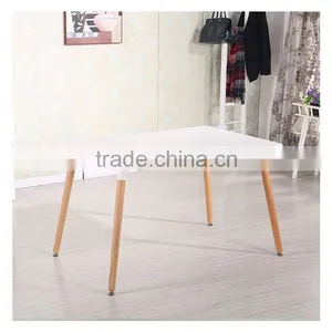 Modern Popular MDF Top Dining Table Home Furniture thumbnail-2
