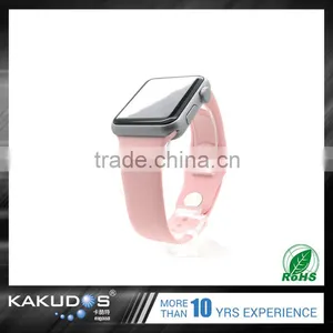2016 Customized Rubber Sport Colorful New Silicone Watch Band for Apple thumbnail-1