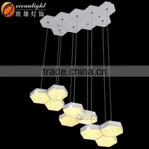 Honey Comb Light Hexagon Pendant Light Modern Decoration Light OXD9955 thumbnail-5