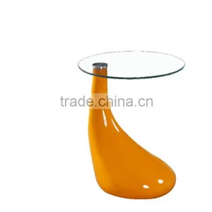 Modern Plastic Base Round Coffee Table AM-R107 thumbnail-2