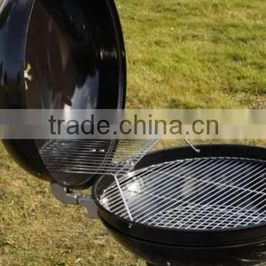 Outdoor Trolley European BBQ Charcoal Grill thumbnail-3