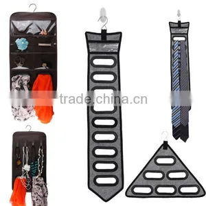 Fashion Style Closet Wall Amounted Men Giftes Scarf Hanging Tie Organizer thumbnail-4