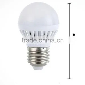 E27 High Quality LED Ball Bulb 3W 5W 7W 9W for Table Floor Lamp Droplight CE ROHS thumbnail-2