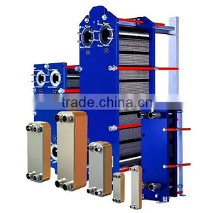 Copper Brazed Plate Heat Exchanger for Condensing Unit thumbnail-1