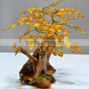 Carnelian Gemstone/Crystal Tree for Feng Shui, Home Decoration, Display, Gifts, Corporate Gifts thumbnail-4