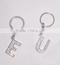 Jewel Quality Snowflake Shape Metal Keychains W/printing Logo thumbnail-3