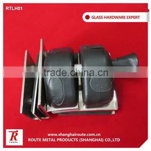 304 Stainless Steel Mirror Glass Latch Frameless thumbnail-6