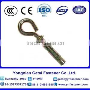 Zinc Yellow Eye Bolt Sleeve Anchor thumbnail-3
