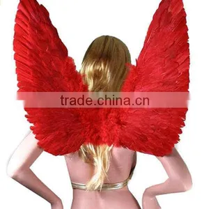 Fairy Angel Feather Wings Christmas Fancy Dress thumbnail-1